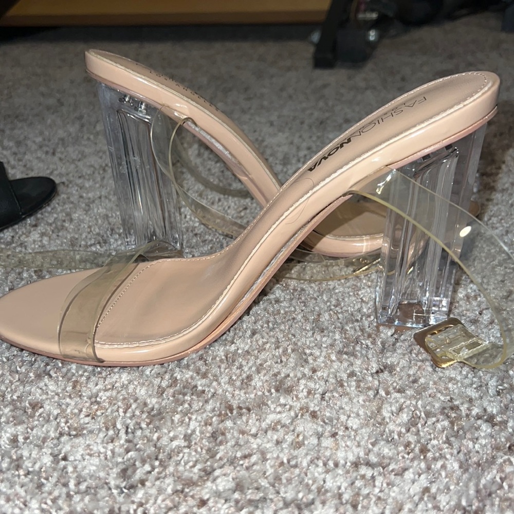 Glass heels